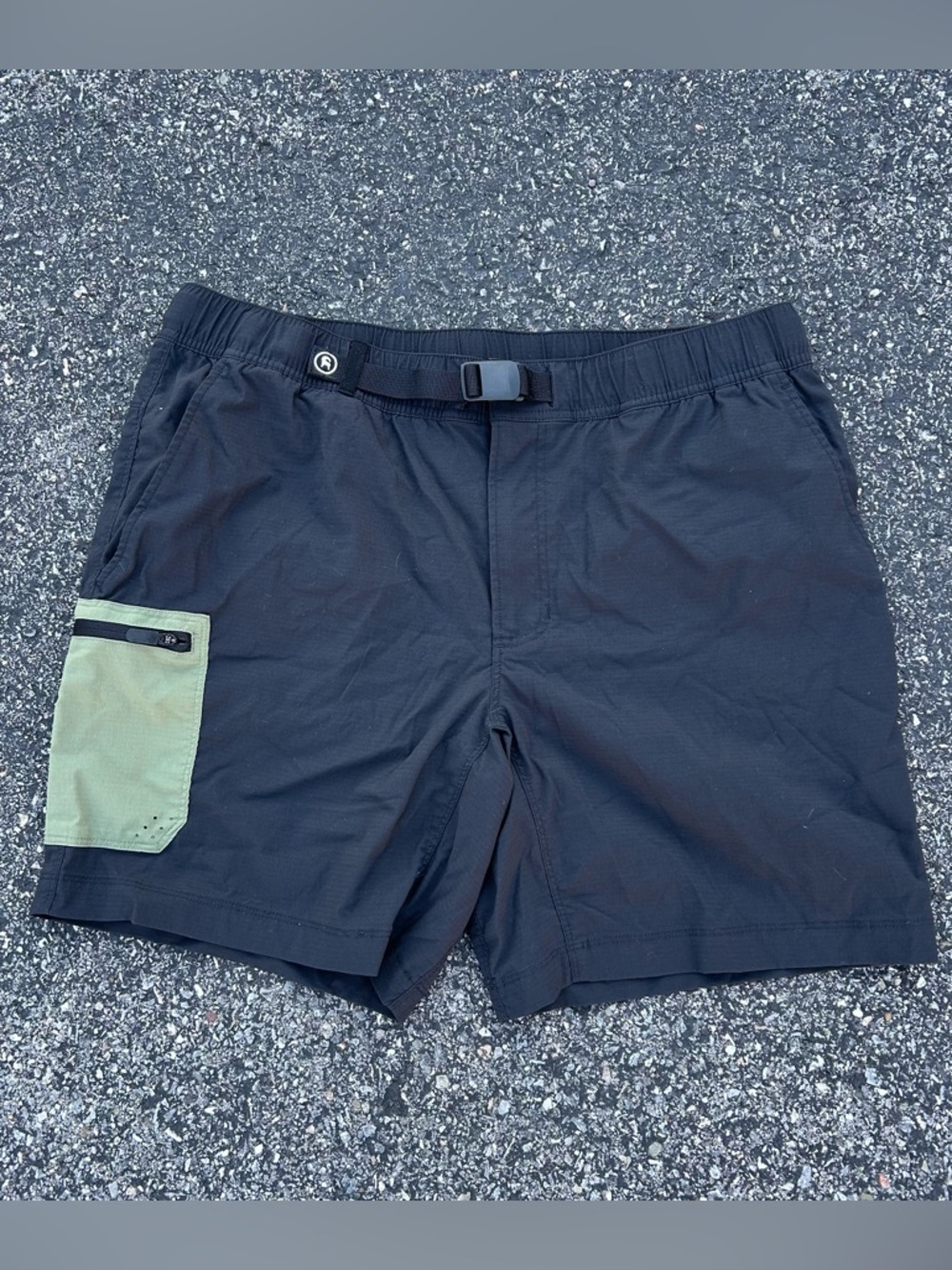 Backcountry River Hiking Shorts Belted Ripstop Camping Tactical Mens Sz Medium